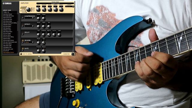 Ibanez Prestige RG 3570 ZLB + Yamaha THR 10 Twanky Tone Test смотреть онлайн