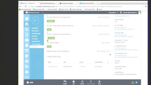 CakePHP Windows Azure Web Sites - Mark Brown Microsoft @markjbrown смотреть онлайн