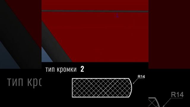 Типы кромок компакт-ламината FunderMax смотреть онлайн