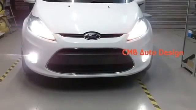 Ford Fiesta - Led Xenon Far ve Sis смотреть онлайн