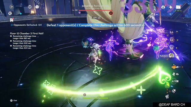 Raiden Yae Aggravate - Hutao Double Hydro | Spyral Abyss 3.3 Floor 12 | Genshin Impact смотреть онлайн