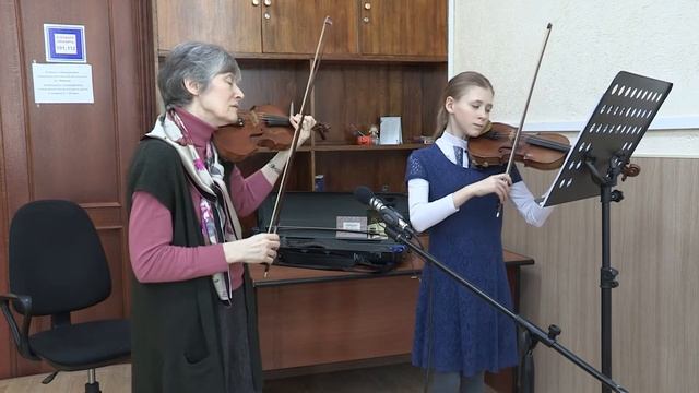 Мастер-класс Кесельман Марины Иосифовны (скрипка) смотреть онлайн