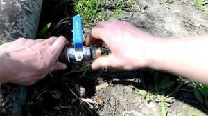 Соеденяем водопроводную трубу без сварки Установка шарового крана