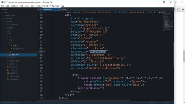 Ionic Framework Tutorial 17: Timer Application - Part 3 смотреть онлайн
