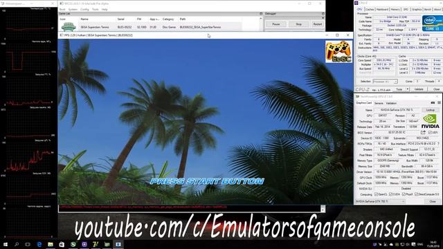 RPCS3 Playstation 3 Emulator - Sega Superstars Tennis (2008). Vulkan api. Test run on PC #1 смотреть онлайн