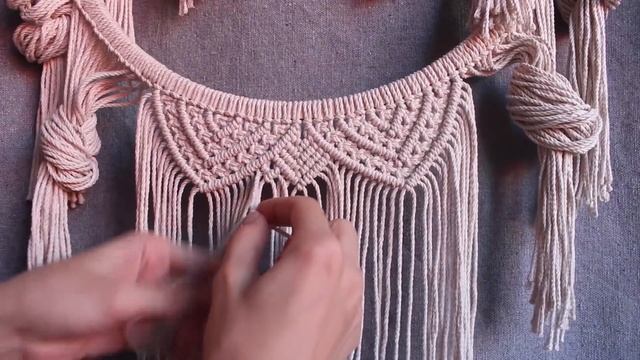 Tutorial Macrame Bohemian Mirror / DIY Macrame Mandala
