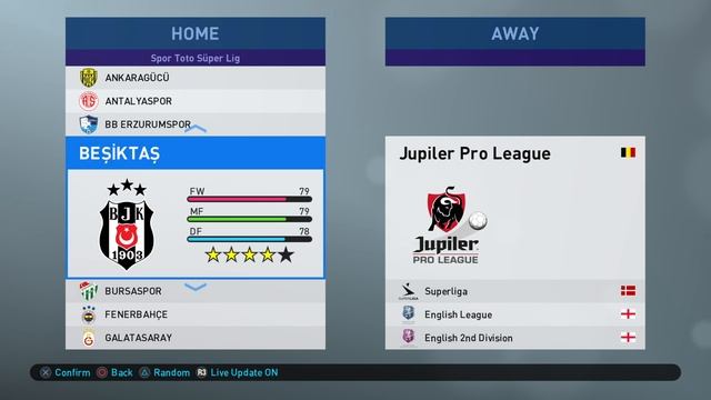 PRO EVOLUTION SOCCER 2019 All Teams Review смотреть онлайн