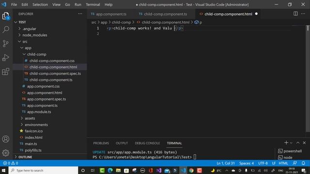 Angular Tutorial For Beginners 6: Pass Data From Parent to Child Component and Vice Versa смотреть онлайн