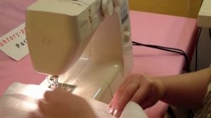 Пришиваем шторную ленту на тюль.