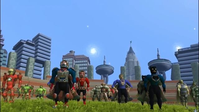 Hybrid Hero Size Comparison 2 | Hybrid Hero Arena [S2] | SPORE смотреть онлайн