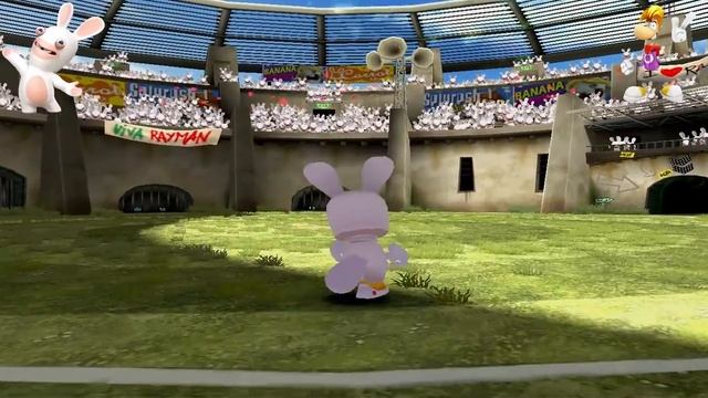 Rayman Raving Rabbids Day 13 Story Mode Walkthrough смотреть онлайн