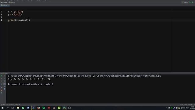 Python 3.6 Dersleri #21 | Setler смотреть онлайн