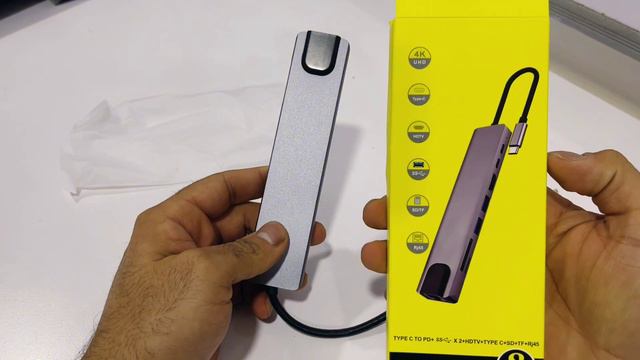 USB C HDTV Multifunction Adapter 4k 60Hz | One DONGLE For MacBook , iPad, PC, Android | 8-in-1 HUB смотреть онлайн