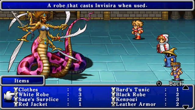 Final Fantasy 20th Anniversary Edition Boss 8 and 9: Lich and Marilith - The Second Encounter смотреть онлайн