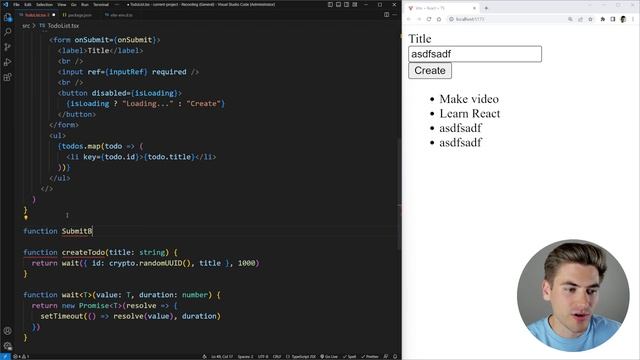 This New React Hook Changes How You Use Forms смотреть онлайн