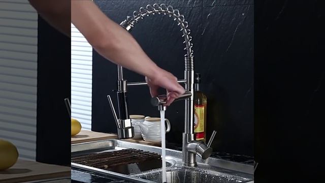 Пружинный кран для кухни смотреть онлайн