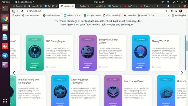 Laravel App Development Service On Linux смотреть онлайн