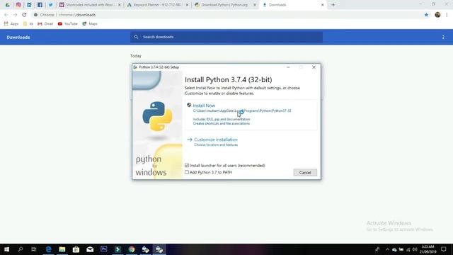 Python programming - how to download python IDLE in windows 7,8,10 | CS KNOCKS смотреть онлайн