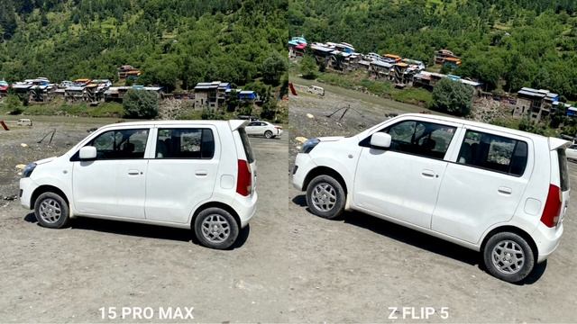 iPhone 15 Pro Max VS Samsung Galaxy Z Flip 5 | Camera Review смотреть онлайн