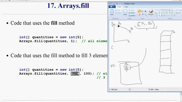 Week 10 Java Array Part 8 смотреть онлайн