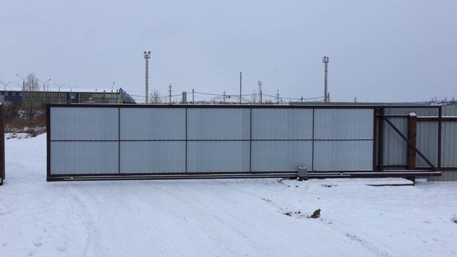 Откатные ворота от компании Амитех смотреть онлайн