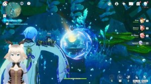 Отправьте сигнал с помощью раковины / Исследуйте область / Призрак одинокого парусника Геншин Импак