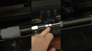 режущий плоттер-" Силуэт4". При резке не замыкает линию резки. Устранение неисправности.