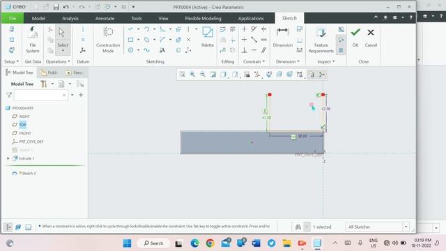 Ex-17 ptc CREO | AutoCAD | exercises 2d & 3d ptc CREO , AutoCAD| смотреть онлайн