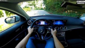 2022 Mercedes Benz e class e220d - pov test drive