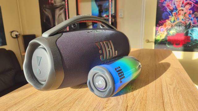 JBL PULSE 5 + JBL BOOMBOX 3 PARTYBOOST ? смотреть онлайн