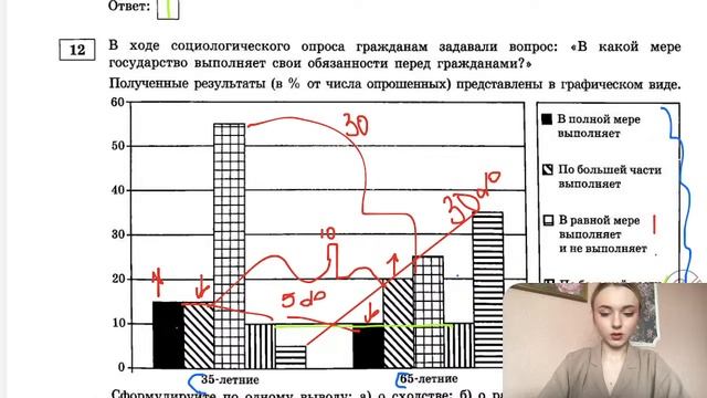 Разбор ОГЭ по Обществознанию 2024. Вариант 7 Котова и Лискова. Онлайн-школа EXAMhack #огэ #огэ2024 смотреть онлайн
