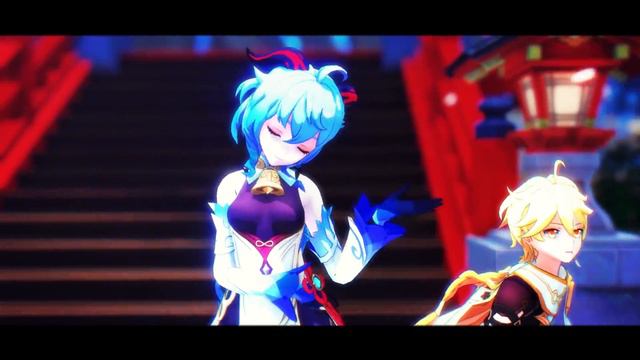 [Genshin Impact MMD] - Aether | Lumine | Xiao | Ganyu - [REVOLVER] смотреть онлайн