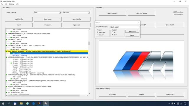 Coding BMW X3 E83 ACOUSTIC signal when lock/unlocking смотреть онлайн