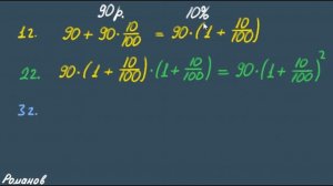 Формула сложных процентов