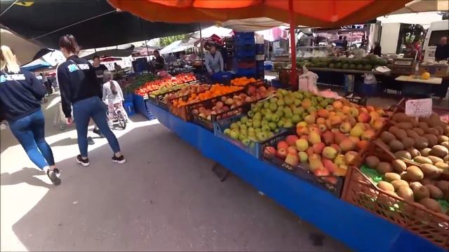 🍓🍉🍈Рынок ТУРЦИЯ🛒 Рынок по средам🌄 Чамьюва Кемер смотреть онлайн