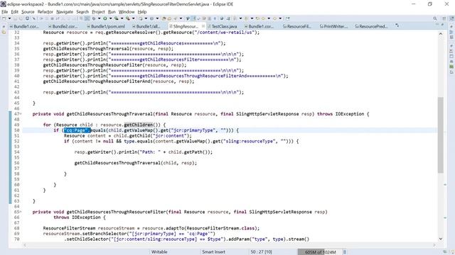 Apache Sling Resource Filter - Alternate to JCR Queries смотреть онлайн