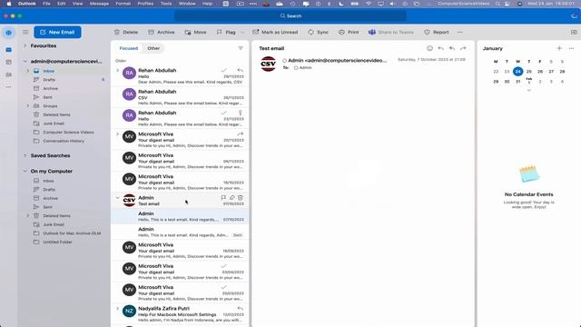 How to DELETE an Email On The New Microsoft Outlook Using a Mac Computer - Basic Tutorial | New смотреть онлайн