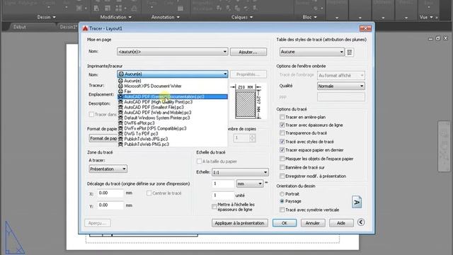 Feuille a1 dans autocad смотреть онлайн