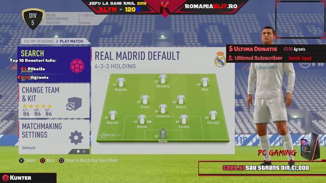 🔴FIFA 18 - PS4 PRO / Dam O Fifa Incepator Style смотреть онлайн