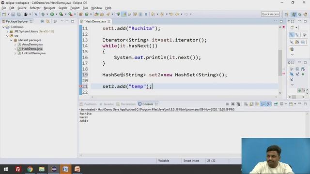 HashSet in Collection смотреть онлайн