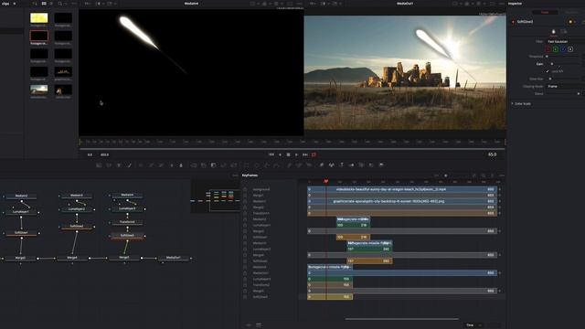 add some Special Effects | DaVinci Resolve 16 - 18 | Tutorial смотреть онлайн