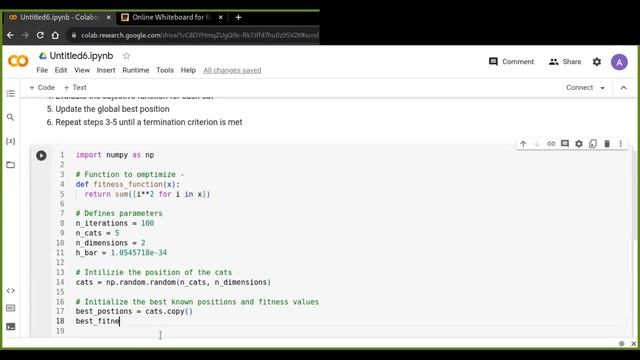 How to Programming Quantum Cat Swarm Optimization in Python смотреть онлайн