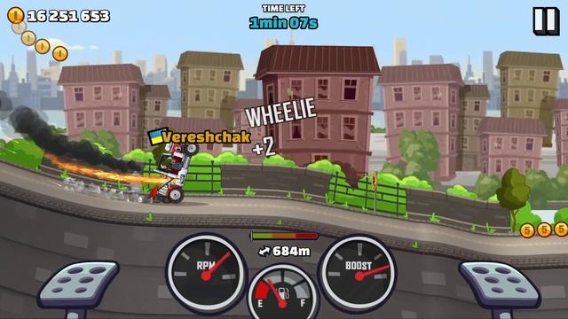 The Best vehicle in WHEELIE ?? FRONT UP, PEDAL DOWN - Hill Climb Racing 2 Walkthrough смотреть онлайн