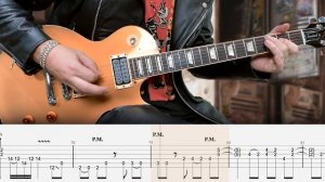 Hard Skool - Guns N’ Roses (Табулатура) Guitar Tutorial TABS