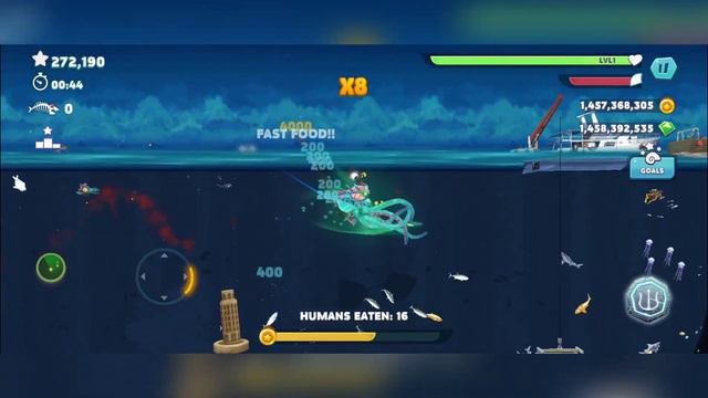 Hungry Shark Evolution New Shark - New Invasive Hydra Shark By Fan Made - Hungry Shark All Sharks смотреть онлайн
