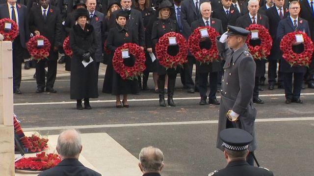 Royals Attend Remembrance Day Service In Whitehall