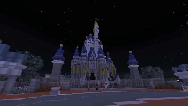 Minecraft Disney World - Cinderella Castle! смотреть онлайн