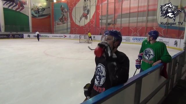 Тренировка "Кулагера" в Атырау (27.01.2016) смотреть онлайн