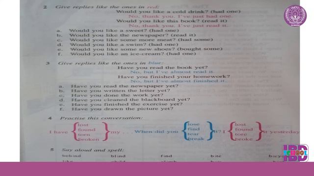 PRESENT PERFECT TENSE WITH JUST AND ALMOST, Unit-7, English Grade- 4 смотреть онлайн