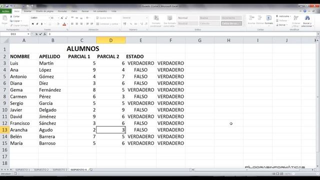 Curso Excel 2010 Básico. Video 15 Funciones IV. Anidamiento смотреть онлайн